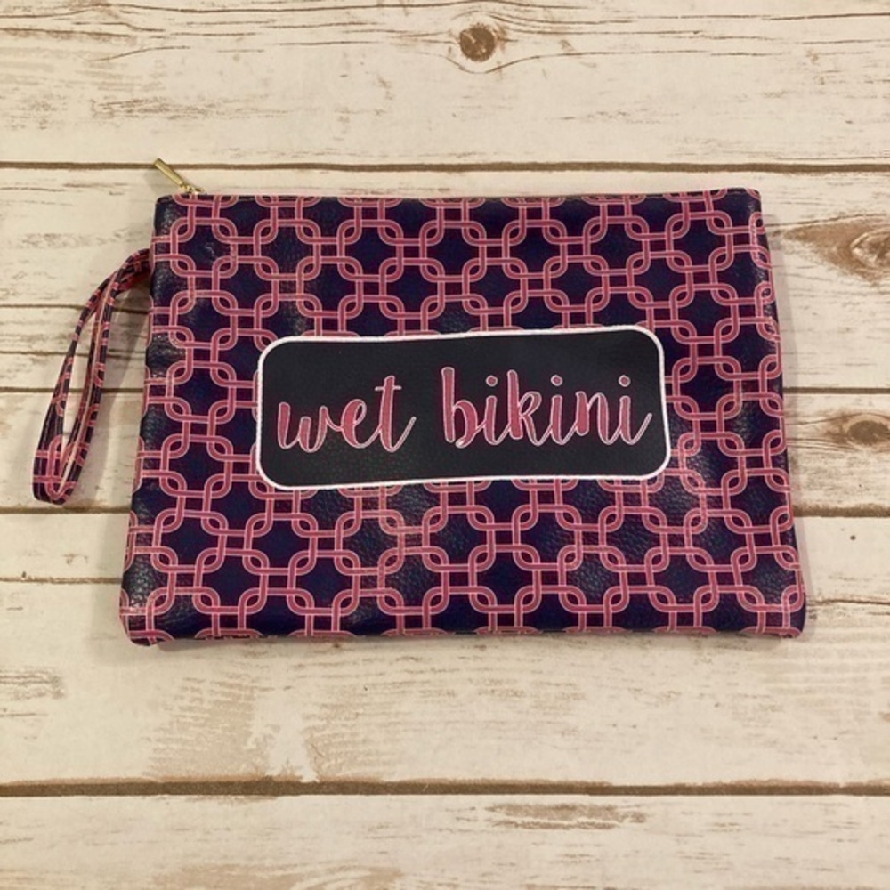 Charming Charlie Wet Bikini Pouch Wristlet